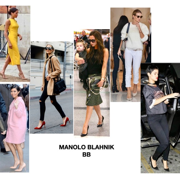 MANOLO BLAHNIK BB 105mm WATERSNAKE PUMPS - Picture 7 of 15